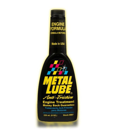 Metal Lube Antifricción. Tratamiento Aceite. Fórmula Motores