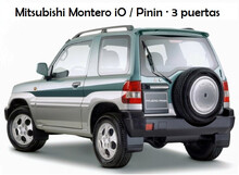Mitsubishi Montero / Pajero "Pinin" · 3 puertas · 1998-2007 · Deflectores de Aire · Juego Delantero