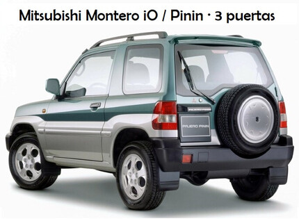 Mitsubishi Montero / Pajero "Pinin" · 3 puertas · 1998-2007 · Deflectores de Aire