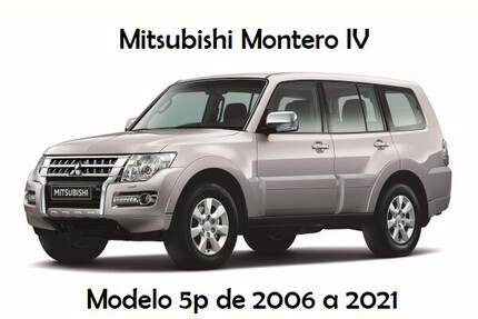Mitsubishi Montero V80 / Pajero IV Wagon · 5 puertas · 2006 a 2021 · Deflectores de Aire