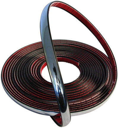 Moldura Decorativa Cromada 8 metros 12mm