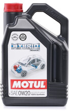 Motul 0W20 Hybrid · Aceite Kia, Nissan, Honda y Toyota Híbridos · 4 Litros
