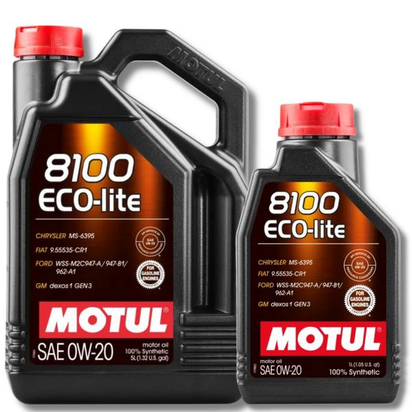 Motul 0W20 8100 Eco Lite C2 · 5 Litros