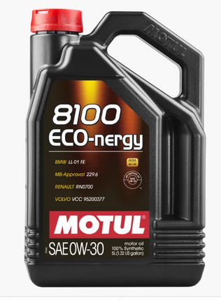 Motul 0W30 8100 Eco Nergy C5 · Volvo · 5 Litros