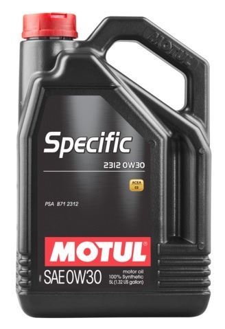 Motul 0W30 Specific PSA 2312 Citroen/Peugeot · 5 Litros