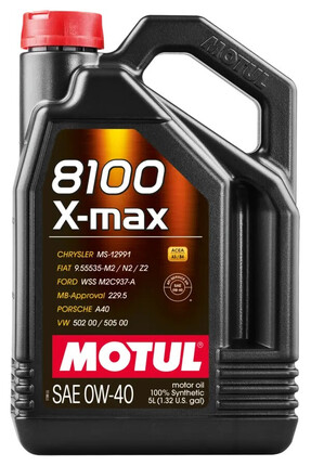 Motul 0W40 8100 X-POWER · 5 Litros · 104533