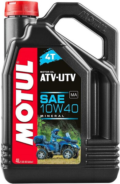 Motul 10W40 Aceite ATV / UTV Mineral 4T · All Terrain Vehicles · 4 Litros