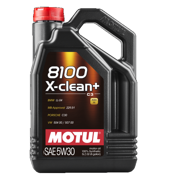 Motul 5W30 8100 X-Clean+ C3 504.00 507.00 · 5 Litros