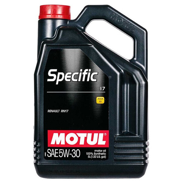 Motul 5W30 Renault RN17 Specific · 5 Litros