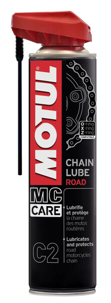 MOTUL C2 Chain Lube Road · Spray Lubricante · 400 ml
