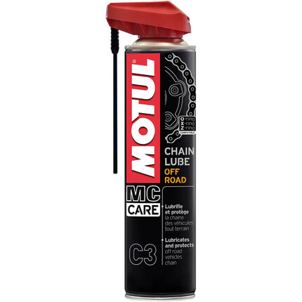 MOTUL C3 Chain Lube Off Road · Spray Lubricante · 400 ml