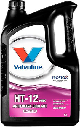 Anticongelante Valvoline HT-12 Pink · VW G12+ G12++ Evo G13 -36ºC · 5 Litros