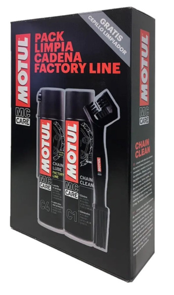 Motul Kit Limpia Cadena Moto Factory Line (C1+C4) (1)