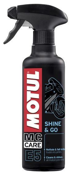 Motul E5 Shine & Go · Abrillantador Moto · 400ml