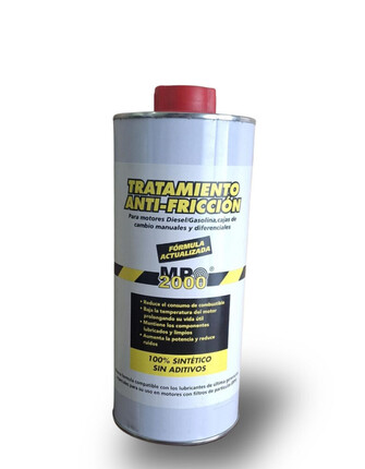MP2000 Tratamiento Antifricción. 100% Sintético