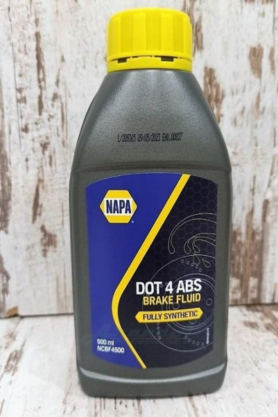 NAPA DOT4 · Líquido de Frenos y Embragues · 500ml