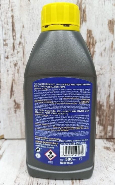 NAPA DOT4 · Líquido de Frenos y Embragues · 500ml (1)