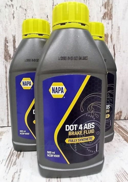 NAPA DOT4 · Líquido de Frenos y Embragues · 500ml (2)