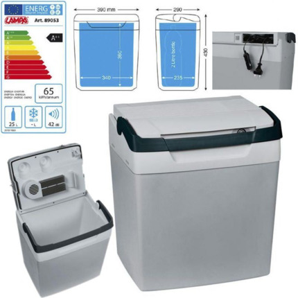 Nevera 12/24/230V · Capacidad 25 Litros · Ecoahorro A++