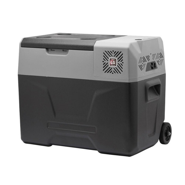 Nevera portátil 12/24/220V · Capacidad 40 L · Compresor Inverter · Bluetooth y USB (1)