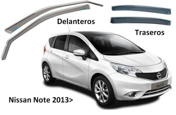 Nissan Note desde 06/13 - Actualidad · Deflectores de Aire · Juego Delantero (1)