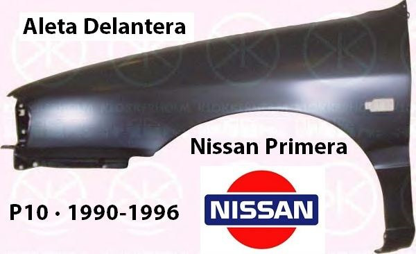 Nissan Primera 1990-1996 Aleta Delantera. Primera P10 (1)