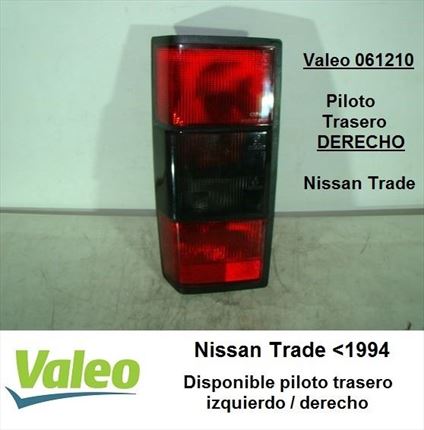 Nissan Trade (hasta 1994) Piloto Trasero Derecho