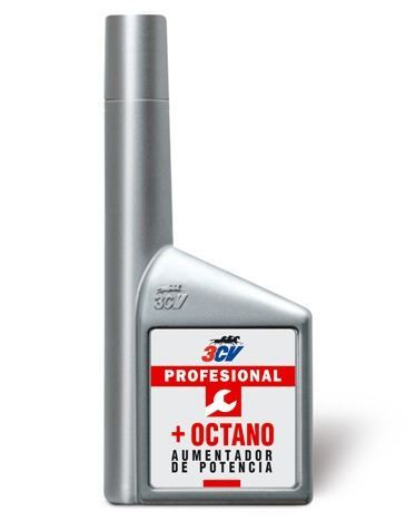 +Octano Potenciador Gasolina Profesional 350ml 3CV