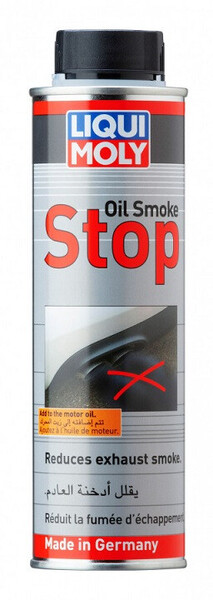 Oil Smoke Stop Liqui Moly 300ml · Reductor de Humo Azul por quemado de aceite