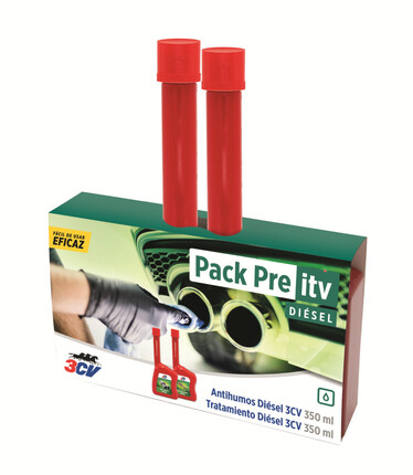 Pack Aditivos Pre Itv Diésel 3CV 2x350ml