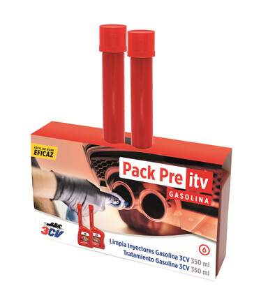 Pack Aditivos Pre Itv Gasolina 3CV 2x350ml
