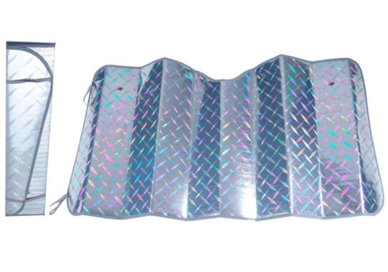 Parasol Aluminio Efecto Espejo Monovolumen