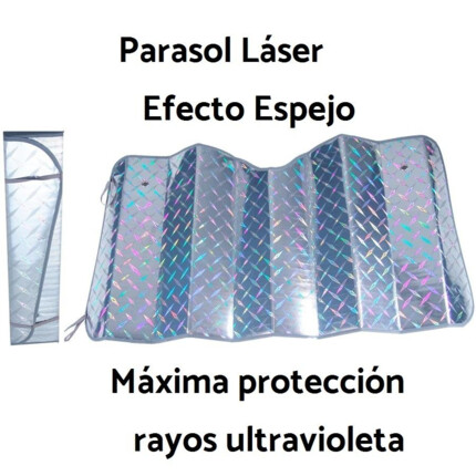 Parasol Efecto Láser. Máxima protección rayos UVA