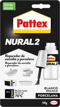 Pattex Nural 2 · Reparador de esmalte y porcelana · 50g