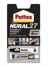 Pattex Nural 27 Rápido Soldadura Metálica en Frío