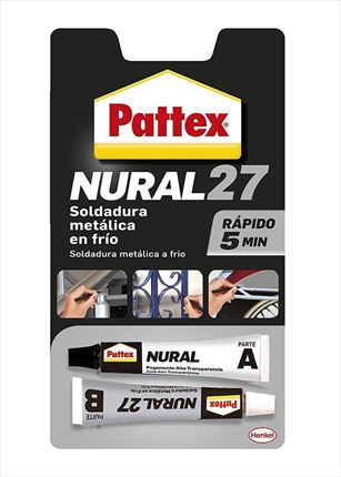 Pattex Nural 27 Soldadura Metálica en Frío