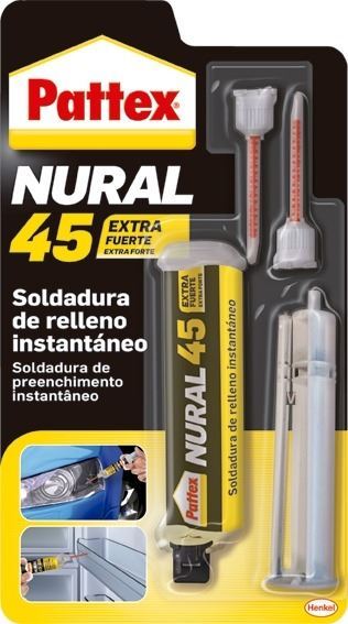 Pattex Nural 25 Pegamento extra fuerte auto, adhesivo resistente