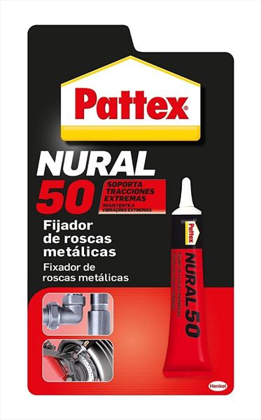 Pattex Nural 50 Fijador de Roscas Metálicas