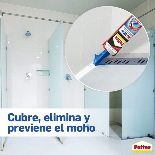 Pattex RE-NEW · Sellador blanco Juntas · Universal · Cartucho (4)