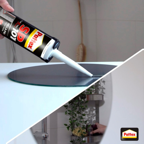 Pattex SP101 Gris · Adhesivo Sellador Juntas · Universal · Cartucho (3)