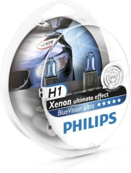 BOMBILLA H1 BLUEVISION ULTRA XENON ULTIMATE EFFECT - AUTOESTETICA