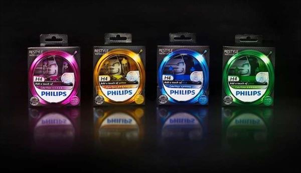 Philips H4 ColorVision Estuche 2 Bombillas