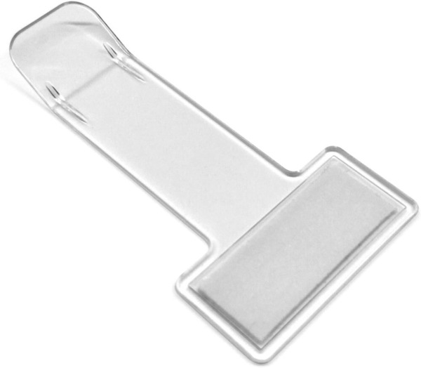 Pinza Transparente parabrisas Coche Adhesiva (1)
