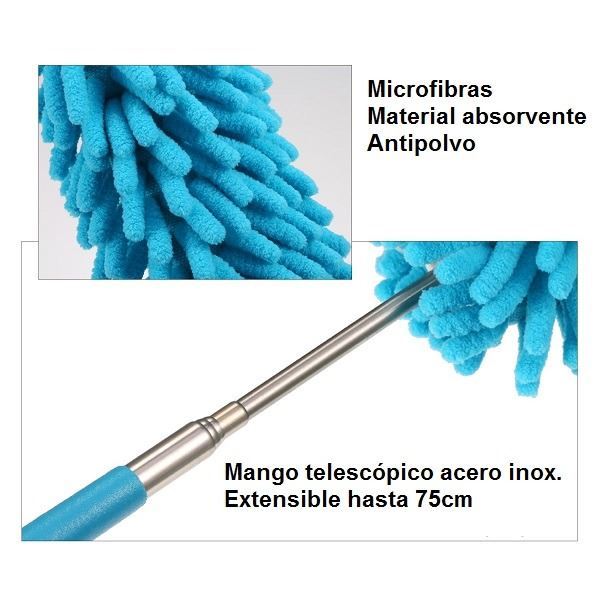 Plumero Microfibras 3CV · Extensible 75cm (1)