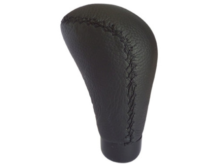 Pomo Maxi en Piel Sintética Negra