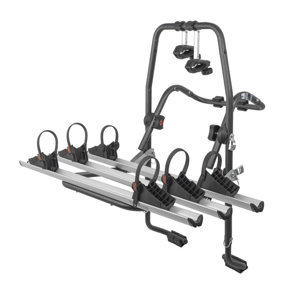 Portabicicletas Trasero 'Stand Up' · Plegable · Sistema railes · Max. 45 kg