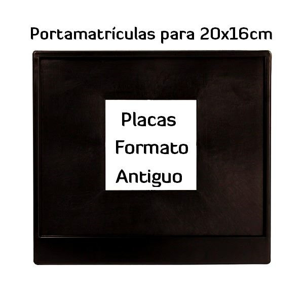 placas portamatrículas, placas matrícula, portamatricules sin marco