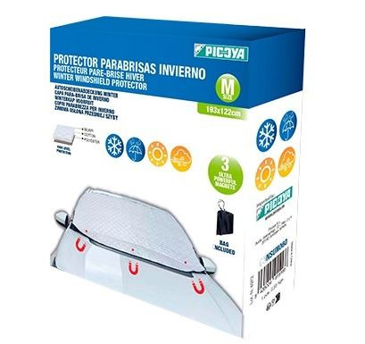 Protector Parabrisas Invierno · Triple Capa + Triple Sujeción (3)