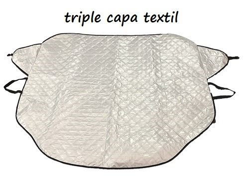 Protector Parabrisas Invierno · Triple Capa + Triple Sujeción (4)