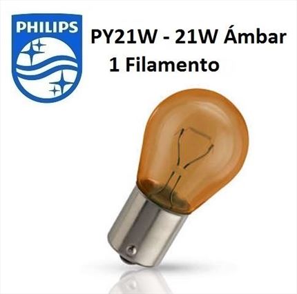 PY21W Philips Lámpara Ámbar 12V 21W